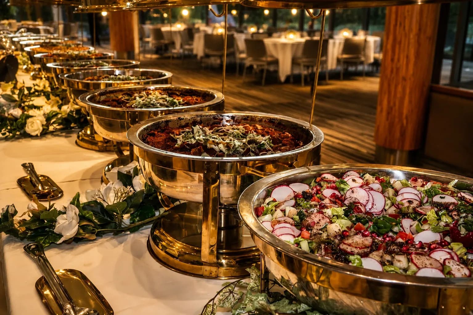 Mediterranean food presentation — 18