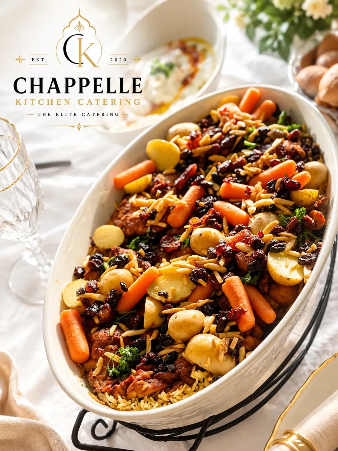 Mediterranean food presentation — 6