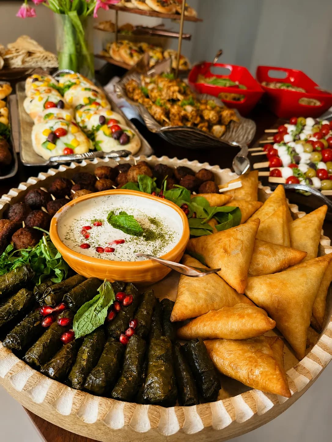 Mediterranean food presentation — 7