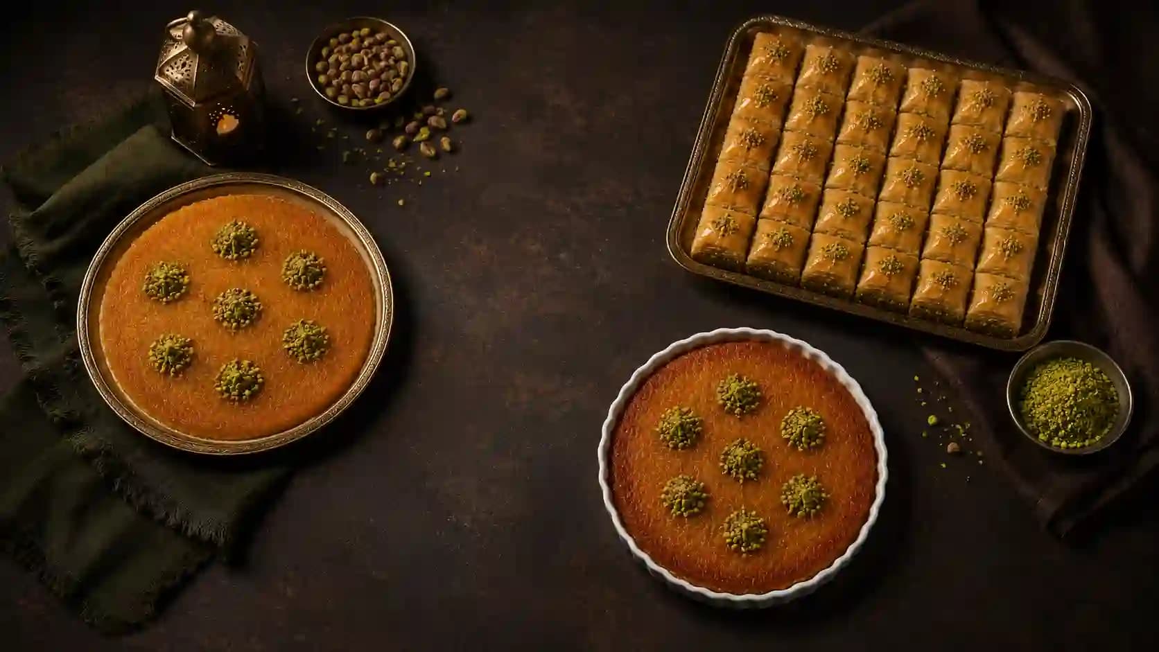 Elegant dessert spread — explore more of our menu