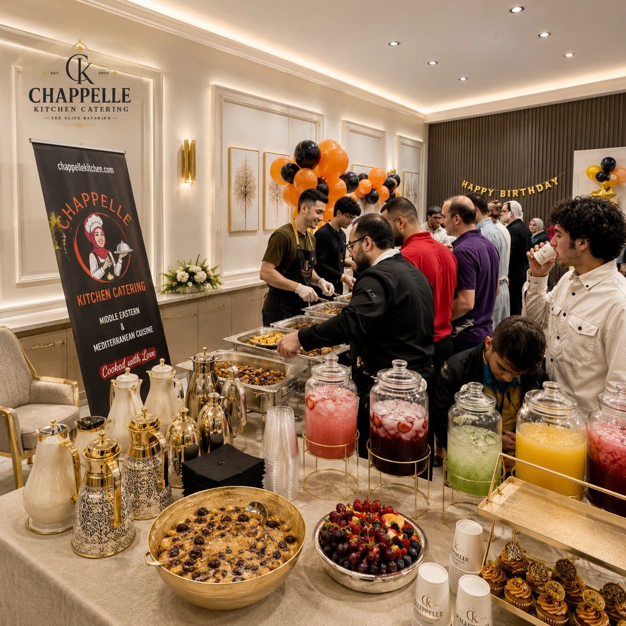 Family gathering catering in Edmonton
